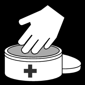 rub on an ointment